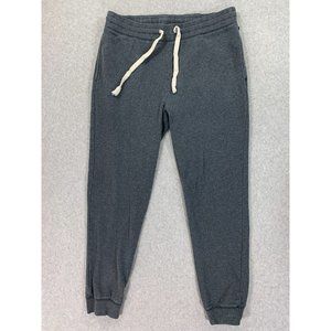 Frank & Oak Cotton‎ Athletic Fit Jogger Sweatpants (Men's Medium) Gray